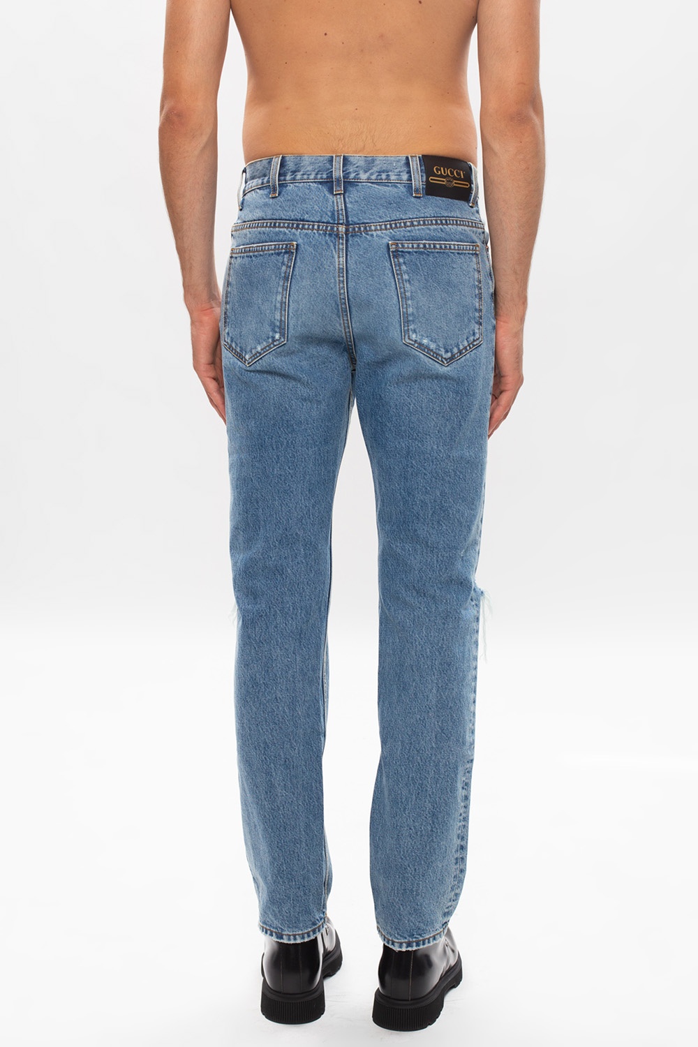 Gucci Raw edge jeans